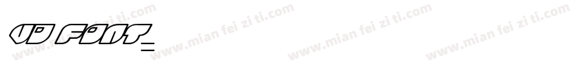 VD font字体转换